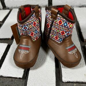 Baby Buckers Twister Infant Booties NWT